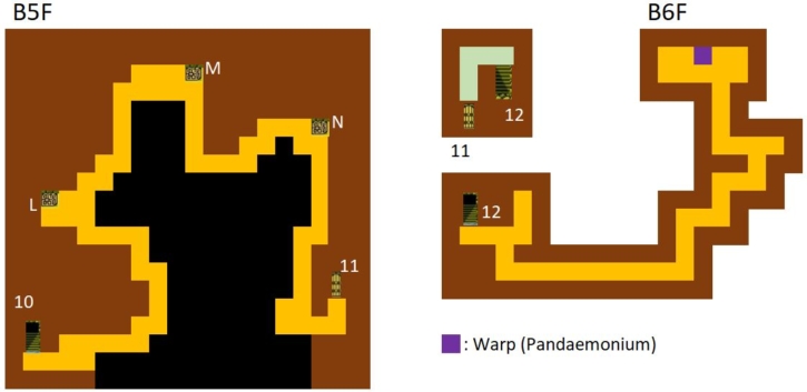 Jade Passage (Map) - Final Fantasy 2 Pixel Remaster