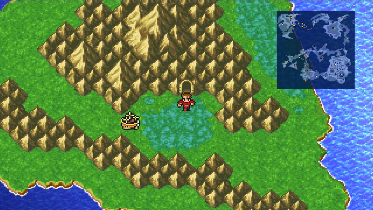 Cavern of Earth (Map) - Final Fantasy Pixel Remaster