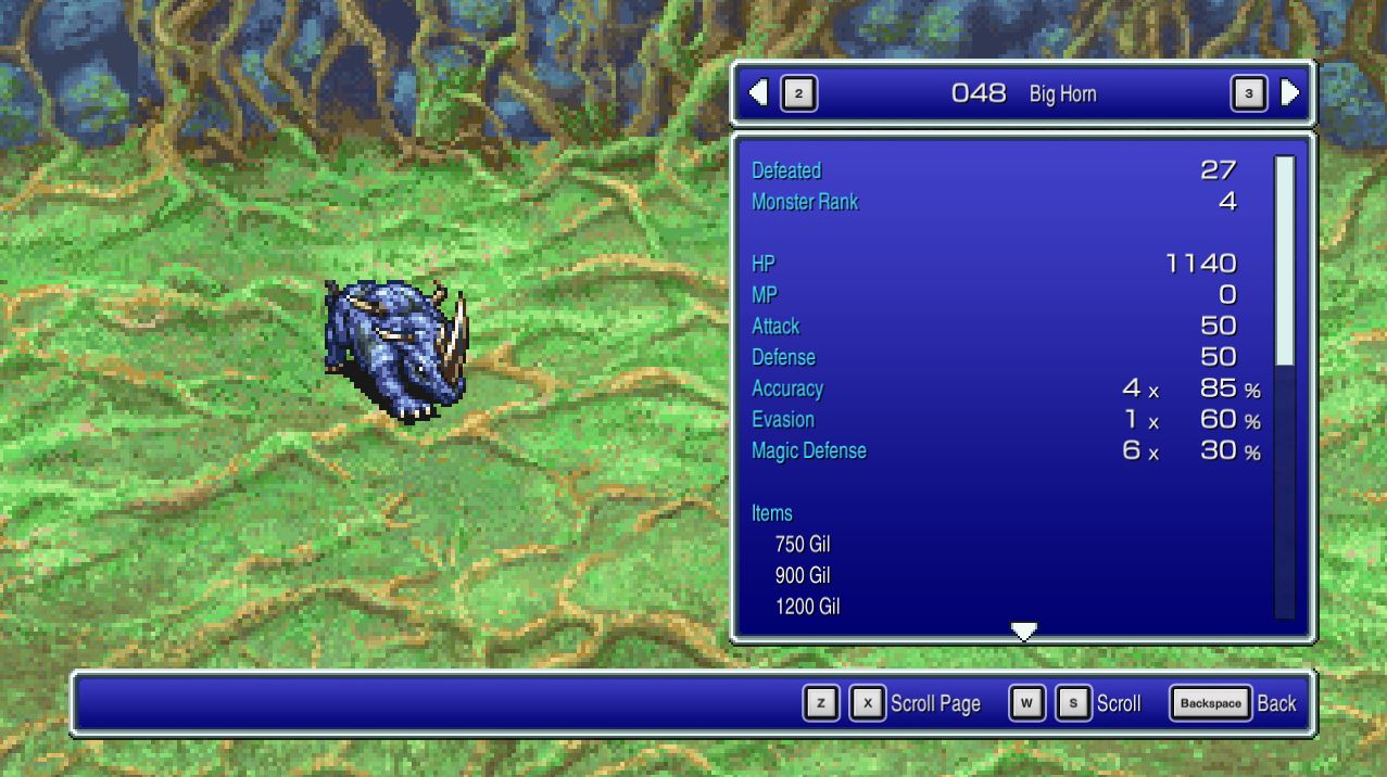 Big Horn - Final Fantasy II Pixel Remaster [FF2]