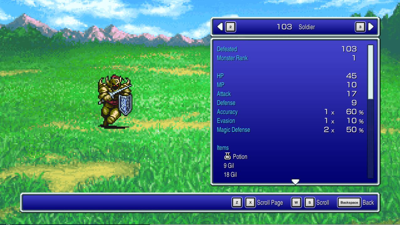 Soldier - Final Fantasy II Pixel Remaster [FF2]