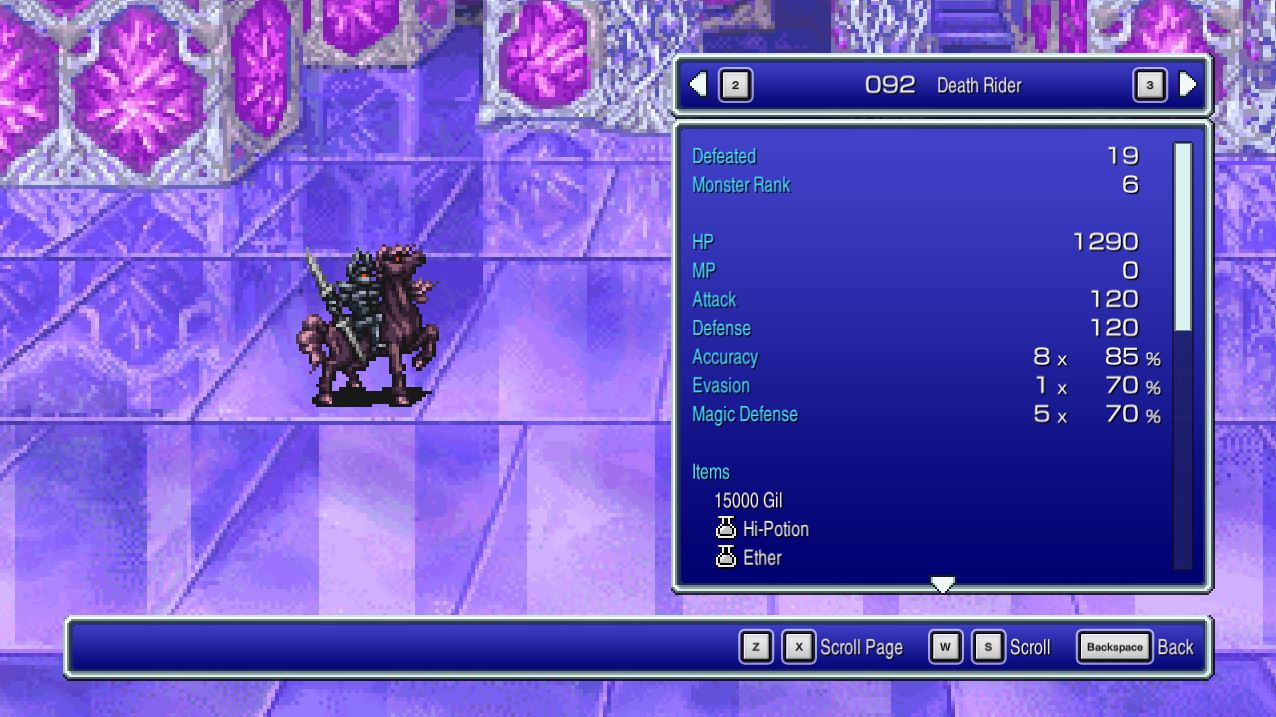 Death Rider - Final Fantasy II Pixel Remaster [FF2]