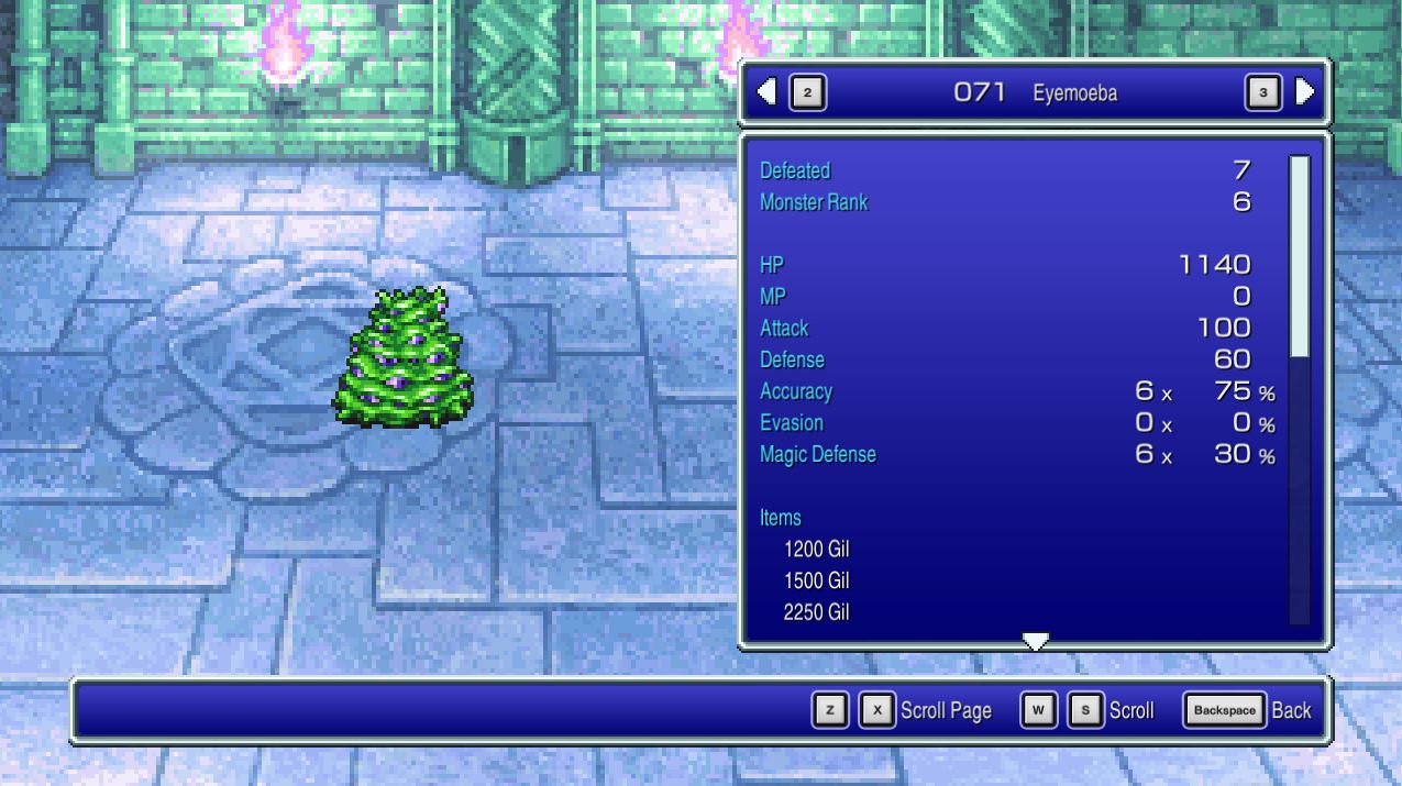 Eyemoeba - Final Fantasy II Pixel Remaster [FF2]