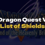 DQ5 List of Shields - Dragon Quest V