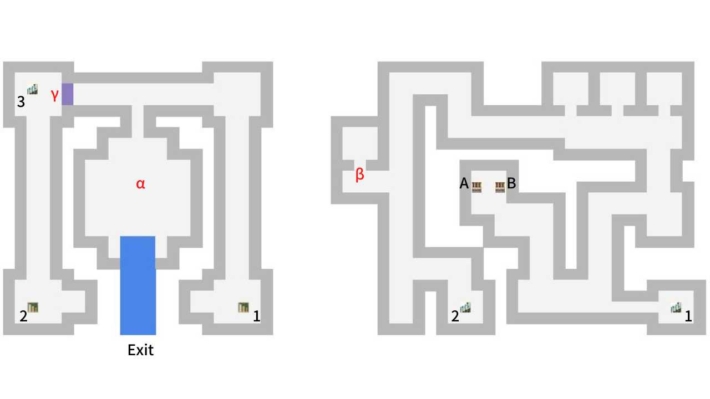 DQ5 Coburg Dungeon Map - Dragon Quest V