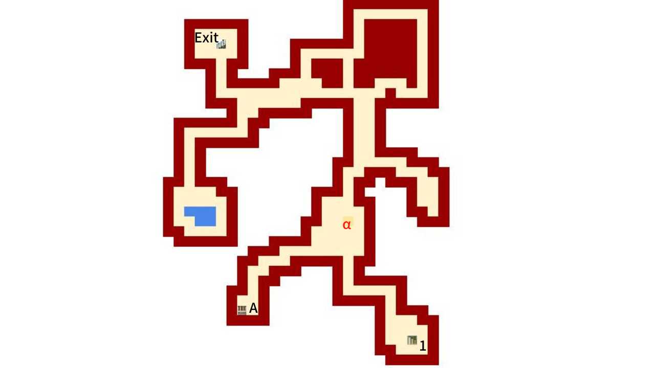 DQ5 Scary Lair Map - Dragon Quest V