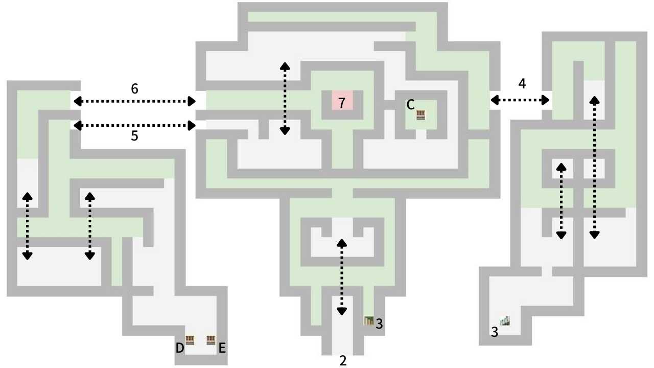DQ5 Crocodilopolis Map - Dragon Quest V